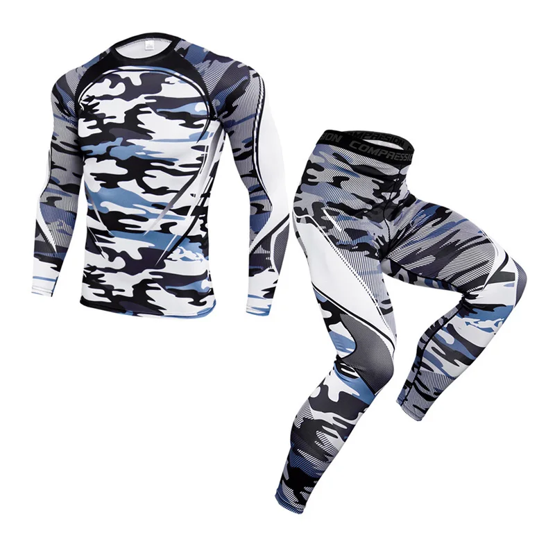 Lenjerie termică pentru lenjerie de corp de îmbrăcăminte de fitness camasa barbati de funcționare de formare sport costum de lenjerie de corp termice cumpara online / Lenjerie & sleepwears \